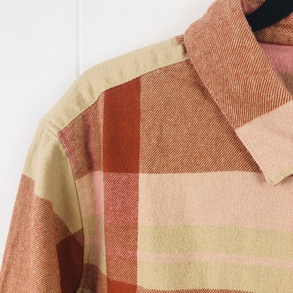 Roxy Womens Let It Go Long Sleeve Flannel Shirt X-Small - Picture 5 of 14